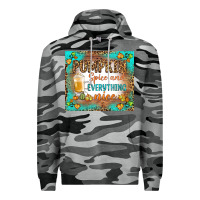 Slate Camo pumpkin spice and everything nice Premium Hoodie - BundleAndBundleShop
