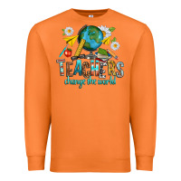 Carrot teachers change the world Premium Sweatshirt - texasbilliewilder