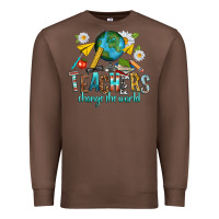 Chestnut teachers change the world Premium Sweatshirt - texasbilliewilder