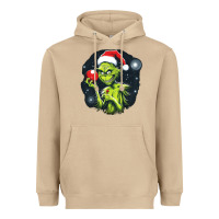 Mushroom Grinch Heavyweight Hoodie - Unal Design