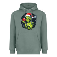 Sage Grinch Heavyweight Hoodie - Unal Design