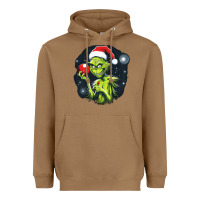Toasted Coconut Grinch Heavyweight Hoodie - Unal Design
