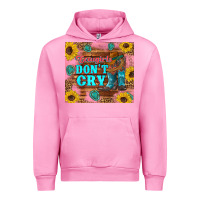 Fuchsia Pink cowgirls don't crty boots hat sunflowers tumbler Urban Hoodie - Artiststas