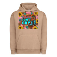 Pigment Burro cowgirls don't crty boots hat sunflowers tumbler Urban Hoodie - Artiststas