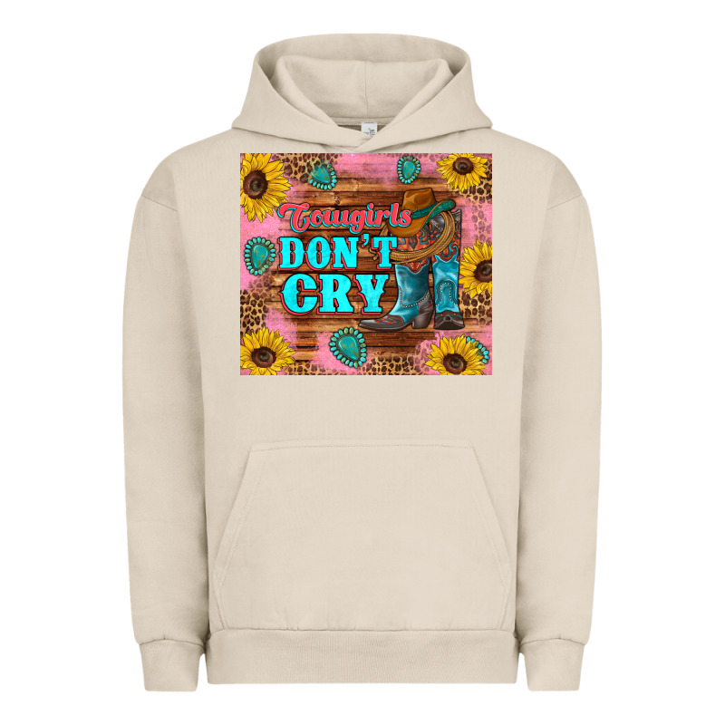 Cowgirls Don't Crty Boots Hat Sunflowers Tumbler Urban Hoodie by Artiststas | Teevron