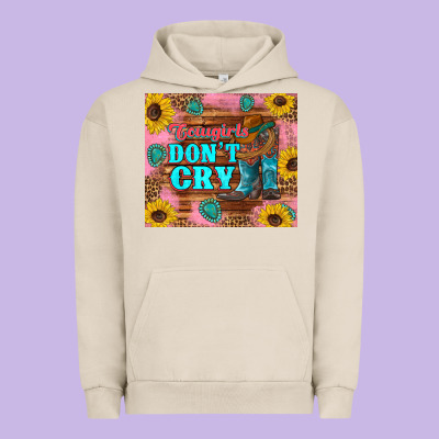 Cowgirls Don't Crty Boots Hat Sunflowers Tumbler Urban Hoodie Designed By Artiststas