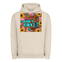 Pigment French Oak cowgirls don't crty boots hat sunflowers tumbler Urban Hoodie - Artiststas