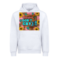 White cowgirls don't crty boots hat sunflowers tumbler Urban Hoodie - Artiststas