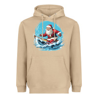 Mushroom happy santa Heavyweight Hoodie - Unal Design