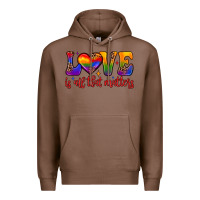 Chestnut love is all that matters Premium Hoodie - JahusDesignShop