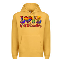 Mustard love is all that matters Premium Hoodie - JahusDesignShop