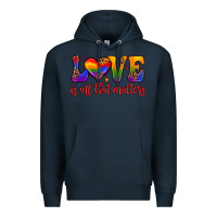 Navy love is all that matters Premium Hoodie - JahusDesignShop