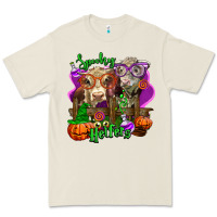 Bone spooky halloween cows Premium Tee - LillyAllenDesigns