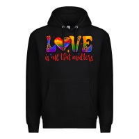 Black love is all that matters Premium Hoodie - JahusDesignShop