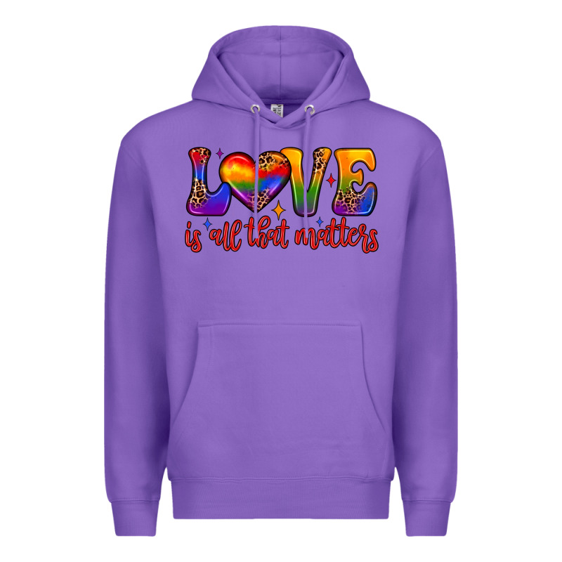 Love Is All That Matters Premium Hoodie by JahusDesignShop | Teevron