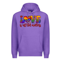 Purple love is all that matters Premium Hoodie - JahusDesignShop