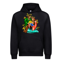 Black oh holy night  with cross ado Urban Hoodie - AdoDesignShop