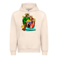 Sandshell oh holy night  with cross ado Urban Hoodie - AdoDesignShop