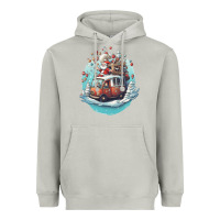 Moon Dust happy santa Heavyweight Hoodie - Unal Design