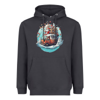 Smoke happy santa Heavyweight Hoodie - Unal Design