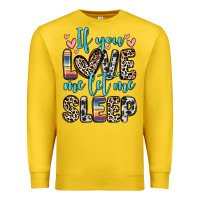 Lemon if you love me let me sleep Premium Sweatshirt - Zillion Design Studio