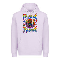Lilac proud friend Premium Hoodie - JahusDesignShop