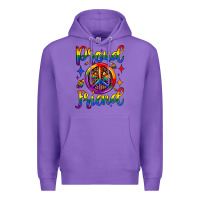 Purple proud friend Premium Hoodie - JahusDesignShop
