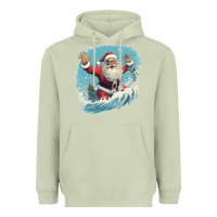 Matcha happy santa Heavyweight Hoodie - Unal Design
