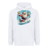 White happy santa Heavyweight Hoodie - Unal Design