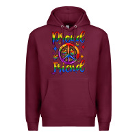 Burgundy proud friend Premium Hoodie - JahusDesignShop