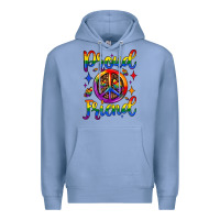 Colony Blue proud friend Premium Hoodie - JahusDesignShop