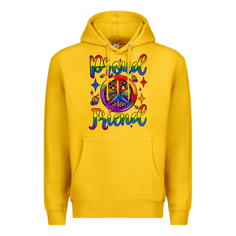 Proud Friend Premium Hoodie by JahusDesignShop | Teevron