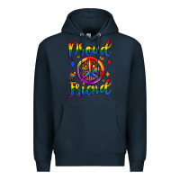 Navy proud friend Premium Hoodie - JahusDesignShop