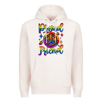 Pale Pink proud friend Premium Hoodie - JahusDesignShop