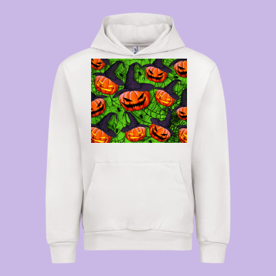 Halloween Pumpkin Tumbler Urban Hoodie Designed By Bundleandbundleshop