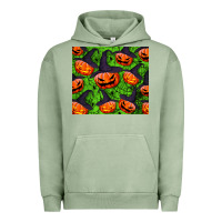 Pigment Oil Green halloween pumpkin tumbler Urban Hoodie - BundleAndBundleShop