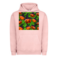 Pigment Salmon halloween pumpkin tumbler Urban Hoodie - BundleAndBundleShop