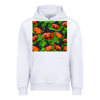 White halloween pumpkin tumbler Urban Hoodie - BundleAndBundleShop