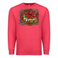 Cardinal Mardi gras king cake crawfish Premium Sweatshirt - RanaPortraitStore