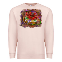 Pale Pink Mardi gras king cake crawfish Premium Sweatshirt - RanaPortraitStore