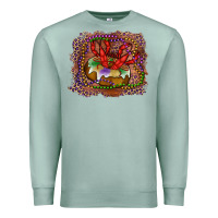 Seafoam Mardi gras king cake crawfish Premium Sweatshirt - RanaPortraitStore
