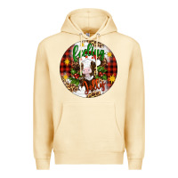 Pina Colada Christmas feeling jolly cow ornament Premium Hoodie - Artiststas