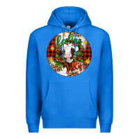 True Royal Christmas feeling jolly cow ornament Premium Hoodie - Artiststas