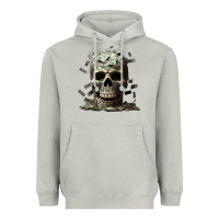 Moon Dust bad money Heavyweight Hoodie - Unal Design