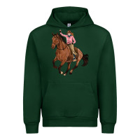 Forest Green cowgirl Urban Hoodie - Artiststas
