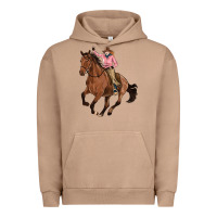 Pigment Burro cowgirl Urban Hoodie - Artiststas