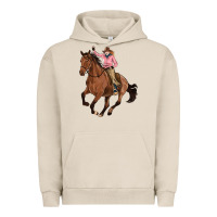 Pigment French Oak cowgirl Urban Hoodie - Artiststas
