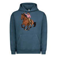 Pigment Midnight Navy cowgirl Urban Hoodie - Artiststas