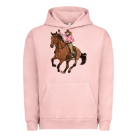 Pigment Salmon cowgirl Urban Hoodie - Artiststas