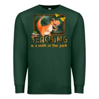 Sports Green teaching is a walk in the park Premium Sweatshirt - texasbilliewilder